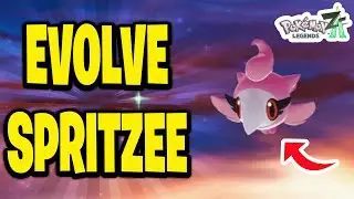 Как эволюционировать Спритзи в Pokemon Legends ZA