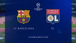 FIFA 20 | FC Barcelona vs Lyon | UEFA Champions League Final
