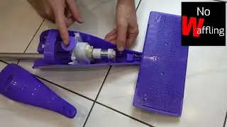 РАЗБОРКА - Швабра Flash Power Mop Swiffer Wet Jet Mop: как добраться до двигателя и деталей для р...