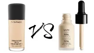 MAC vs NYX Foundation - Affordable Dupe?