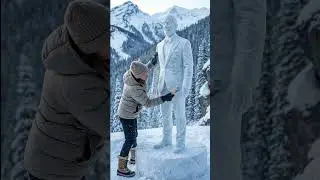 Jeff Bezos Ice Sculpture #jeffbezos #amazon #usa #icesculpture #amazononline