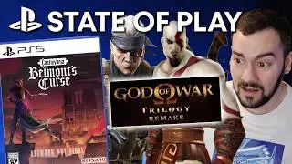 State of Play Reactions: God of War Trilogy Remake, MGS4 Leaving PS3, Castlevania, New God of War