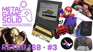 Retro 168 #3 | RGB Pi2, Zaparoo, M64, PS1 MC, MiSTer NES, Mario Kart & Much More  | Metal Game Solid