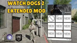 COMO INSTALAR EL MOD EXTENDED WATCH DOGS 2 | EPICGAMES | #watchdogs2 #mods #tutoriales