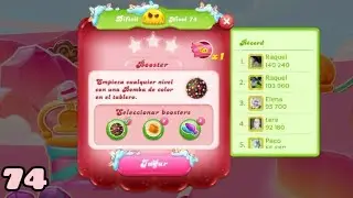 PUZZLE 🧩 CANDY CRUSH JELLY SAGA 74 SUPER DIFÍCIL 💀 GAMEPLA.IOS