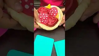 Pretend Play with Stretchy Pizza Toys🍕#pizza#kidsvideos #youtubekids #funny