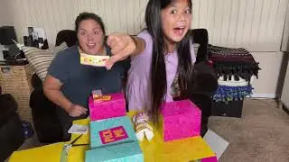 Opening Deluxe Mega Gift Box Surprise