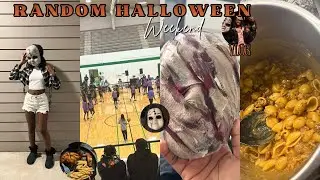 Weekend Vlog 🎃✨: Fraternity Basketball, Cooking, Halloween Party & Anime Convention