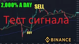 №3 Тест сигнала: Best Crypto Scalping Strategy for the 5 Min Time Frame - How I Made 2000% A DAY