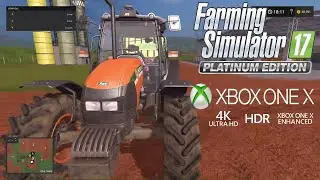 FS17 Platinum Edition X Box One X Gameplay 4K
