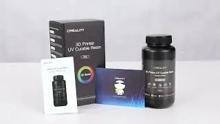 Creality UV Curable Resin Unboxing
