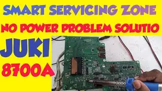 JUKI 8700-A NO POWER PROBLEM SOLUTION