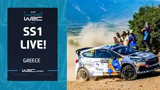 🔴  SS1 LIVE - FIA Junior WRC | WRC EKO Acropolis Rally Greece 2025 🇬🇷