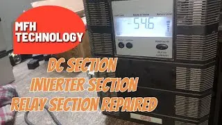 Gps / Deutsche Power 5kva line interactive ups repair #onlineups #youtube #power #upsrepairvideos