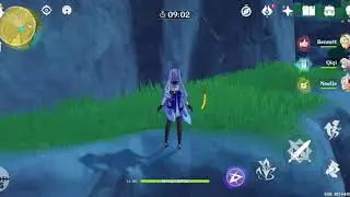 Genshin Impact 3 Star Bounty Cryo Abyss Mage South of Brightcron Canyon