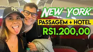✈Nova York por $1.200 Deu Ruim? 😬