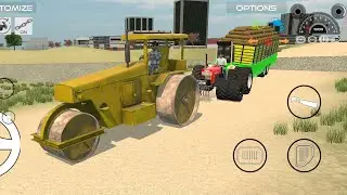 mahindra tractor modified game video #mahindratractor #automobile #trending #tractor #games #best 