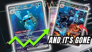 Mega Charizard X EX Price DISAPPEARS | Scarlet Violet 151 Has Been Picking Up Steam