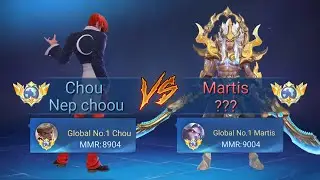 NEP CHOU VS TOP PRO PLAYER MARTIS WHO WILL WIN WATCH TILL END| MLBB
