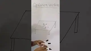 Coplanar Vector Zero Vector or Null Vector Direction and Length