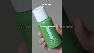 a NEW acne fighting face mist 😲