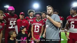 New Castle Red Hurricanes with @PA_Today  on big time 34-14 win over section rival Montour