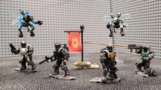 Halo Mega Construx ODST Hive Exterminators Set Review