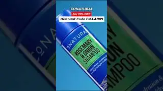 Conatural Discount Code EMAAN09 for 15% Off #foryou #conatural #shampoo #haircare #sale #makeup #fy