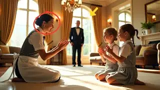 Millionaire Catches Maid Teaching His Twins Sign Language &mdash; The Reason Why Left Him Stunned