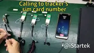 iStartek GPS Tracker voice monitor function testing #iStartekgpstracker