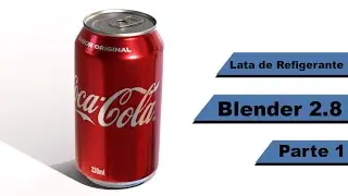 Como fazer uma latinha de coca no Blender 2.8