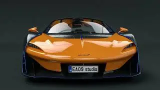 2022 McLaren Sabre  #3D Model #McLaren #McLaren Sabre #McLaren Sabre 3D Model  #mclaren