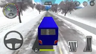 Bus Racing 3D-Hill Station Bus Simulator 2019 #   SNOW AREA