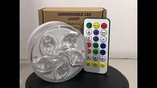 Unboxing Review KiwiHome Waterproof Submersible LED Pool Spa Light