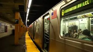 Brooklyn Bridge - City Hall Bound Local Train Of R142As On The 6 @ East 149th Street