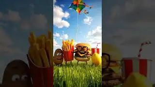 Potato vs. Chili & Olives &ndash; Kite Battle!