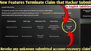 How to terminate/revoke hacker claim from pubg account | Safe your pubg account from account recover