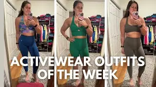 🔥 FULL WEEK OF GYM OUTFITS | Flattering, Functional & On Repeat