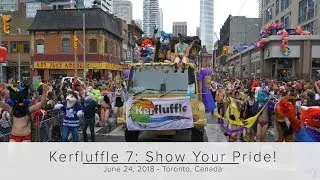 Kerfluffle 7: Show Your Pride! Furries at Toronto Pride Parade 2018!