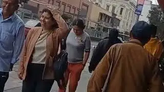 Walk with me through the city. ASMR