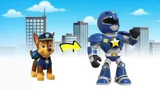 Filhotes Viram Power Rangers 🎵⚡ Músicas da Patrulha Canina