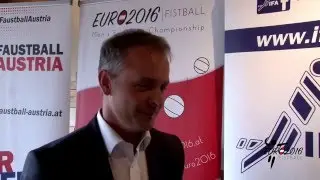 Eventkonzeption Fistball Euro2016 in Grieskirchen, Interview mit OK-Generalsekret&auml;r Joachim Maier