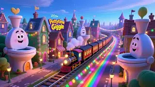 Pottytime Giggle Train 🧸🔢🍼 | Kids Fantasy Song | Learn Numbers and Happy Routines