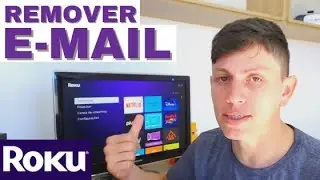 Trocar E-mail da ROKU TV (Remover e-mail)
