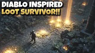 New Diablo Inspired Survivor with Legendary Loot and Crafting!