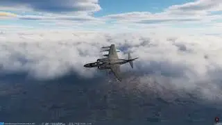 DCS | Harrier above the clouds over Cyprus P2