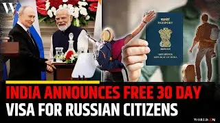 India Announces Free 30-Day Visa for Russian Citizens