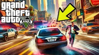GTA V'de LOS SANTOS'ta Bir GÜN | POLİS Peşinde Nefes Kesen Bir Macera!