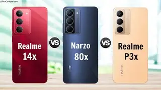 Realme 14x 5g vs Realme Narzo 80x 5g vs Realme P3x 5g || Full Comparison
