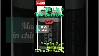 6 V Battery  for Camping | Hiking | Outdoor | Heavy Duty Battery | #shorts #batteries
